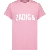 ZADIG & VOLTAIRE Tee-shirt Zoe Coton Rose Candy 14