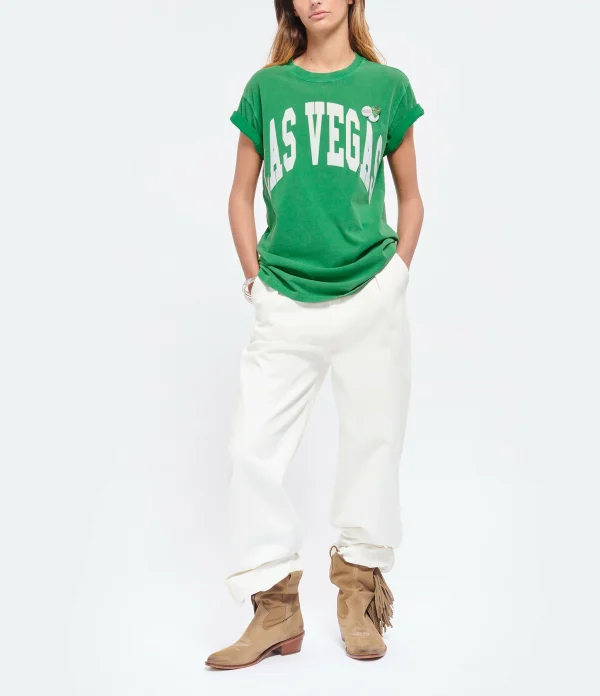 NEWTONE Tee-shirt Trucker City Coton Vert Grass 4