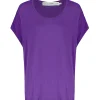 MARGAUX LONNBERG Tee-shirt Marlow Violet 19