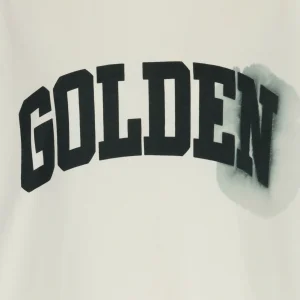 GOLDEN GOOSE Tee-shirt Homme Golden Coton Beige 6