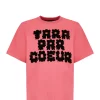 TARA JARMON Tee-shirt Trèfle Coton Blush 19