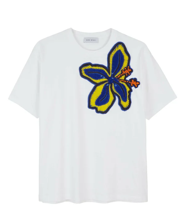 MIRA MIKATI Tee-shirt Coton Blanc 1