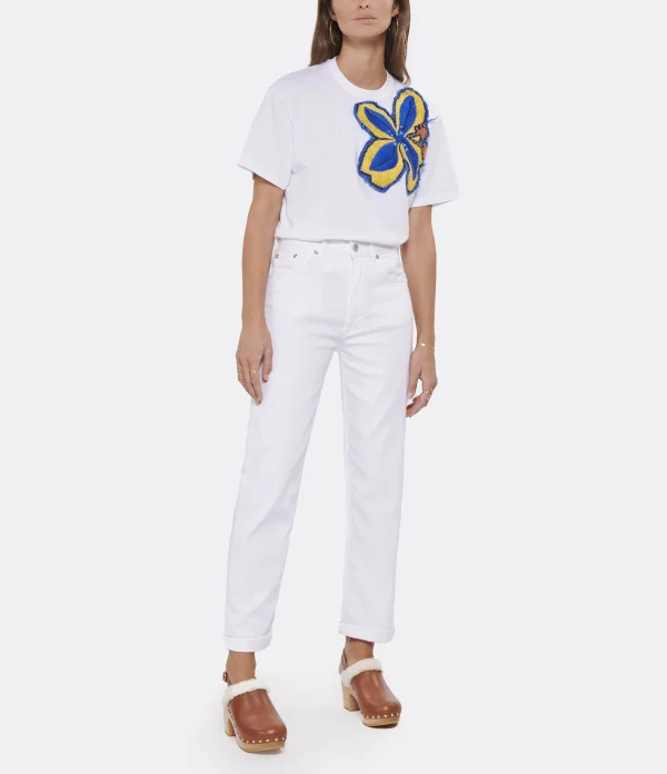 MIRA MIKATI Tee-shirt Coton Blanc 6