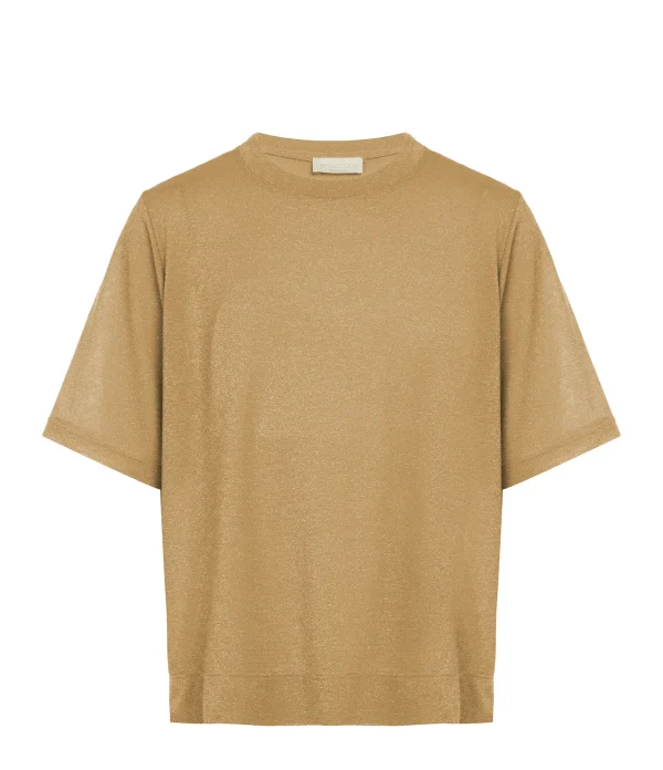 MOMONI Tee-shirt Iora Ocre 1