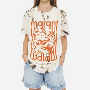 ISABEL MARANT ÉTOILE Tee-shirt Edwige Coton Écru 11