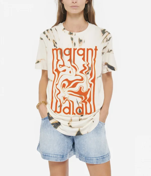 ISABEL MARANT ÉTOILE Tee-shirt Edwige Coton Écru 4