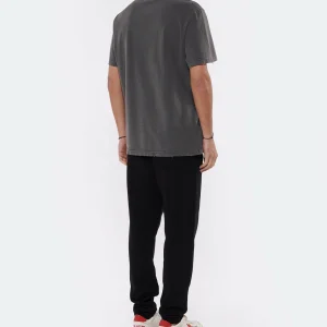 GOLDEN GOOSE Tee-shirt Homme Golden Patch Coton Anthracite 15