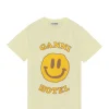 GANNI Tee-shirt Smiley Coton Jaune 22