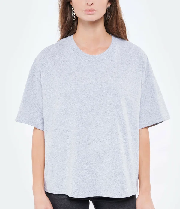 MODETROTTER Tee-shirt Chris Coton Gris 4