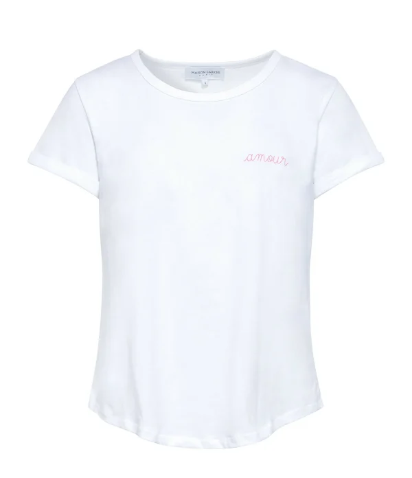 MAISON LABICHE Tee-shirt Amour Blanc 1