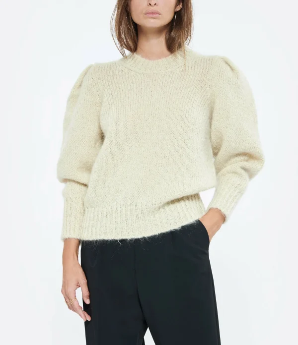 ISABEL MARANT Pull Emma Laine Mohair Beige 4