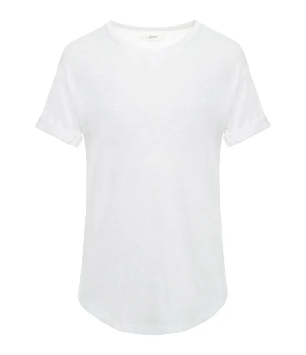 ISABEL MARANT ÉTOILE Tee-shirt Koldi Uni Lin Blanc 1