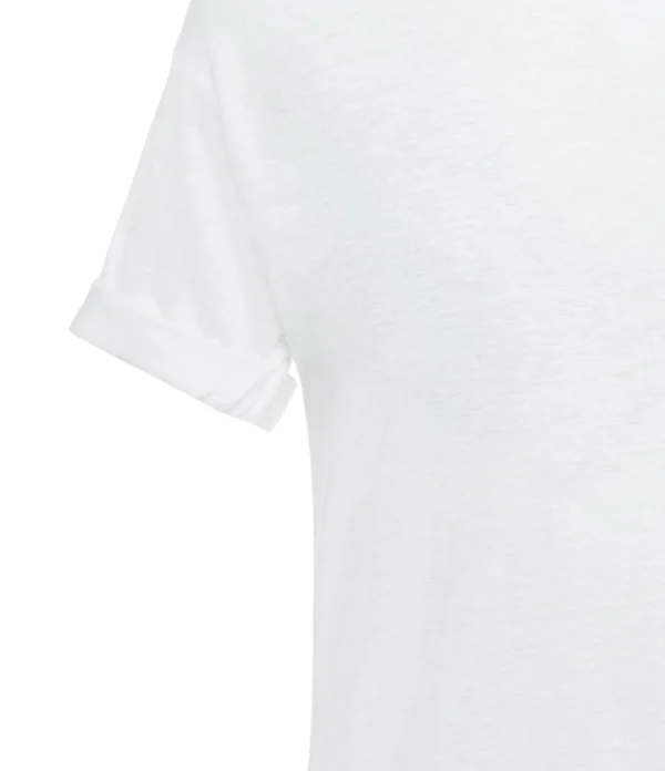 ISABEL MARANT ÉTOILE Tee-shirt Koldi Uni Lin Blanc 3