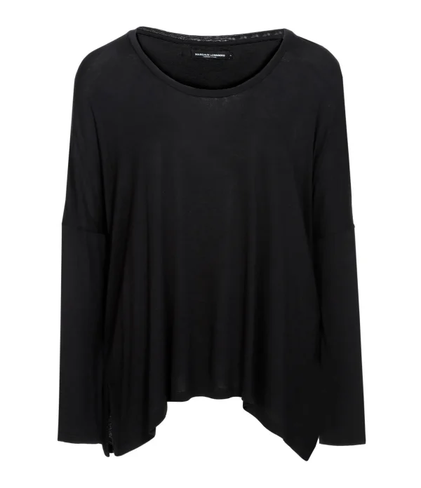 MARGAUX LONNBERG Tee-shirt Ines Noir 1