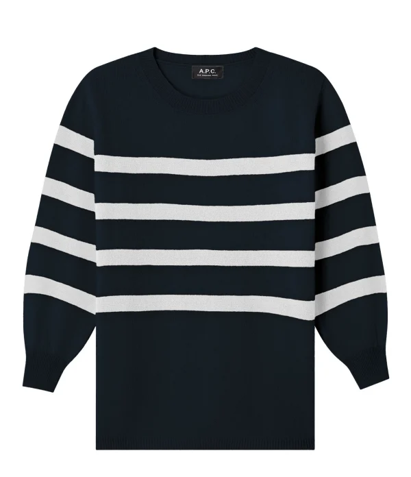 A.P.C. Pull Lizzy Laine Bleu Marine 1