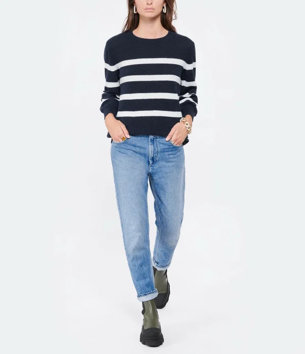 A.P.C. Pull Lizzy Laine Bleu Marine 4