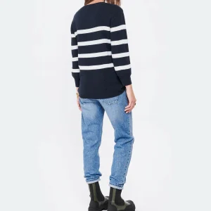 A.P.C. Pull Lizzy Laine Bleu Marine 12