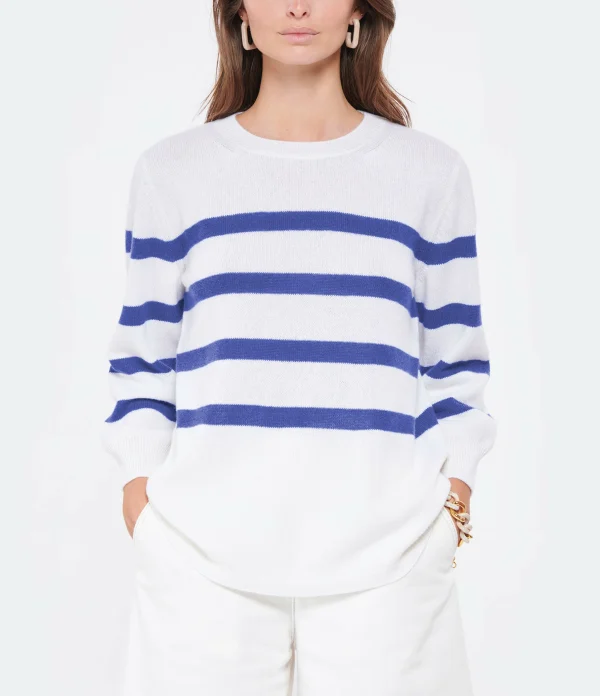 A.P.C. Pull Lizzy Laine Blanc 3