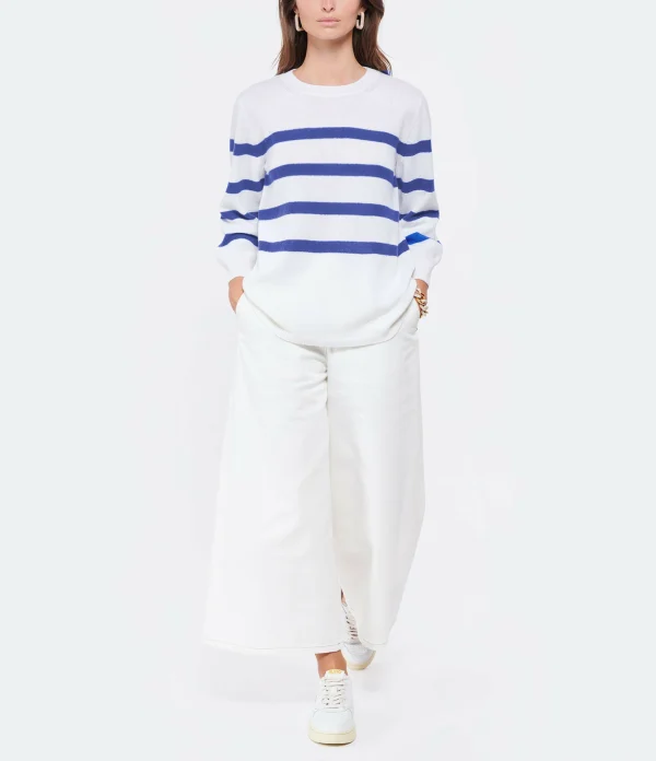 A.P.C. Pull Lizzy Laine Blanc 4