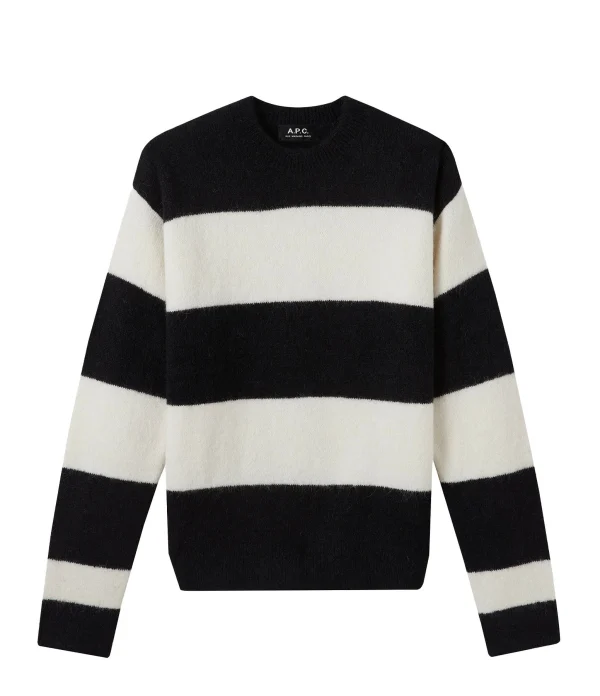 A.P.C. Pull Suzie Alpaga Noir 1