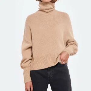 LES TRICOTS DE LÉA Pull Monprince Cachemire Camel 11