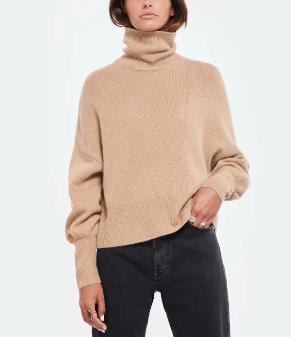 LES TRICOTS DE LÉA Pull Monprince Cachemire Camel 4